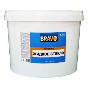 Жидкое стекло  BRAVO  1,4 кг    /уп.16шт/