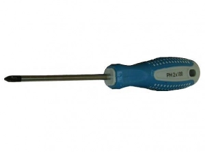 Отвертка "х" PZ 2*100мм, 3-х компонентная ручка, CrV ,  Multipoint 