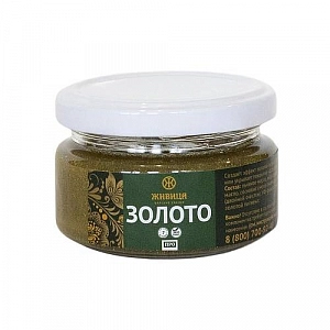 Живица Золото 0,1л (масло для декора с эффектом напыления) «ПРО» 