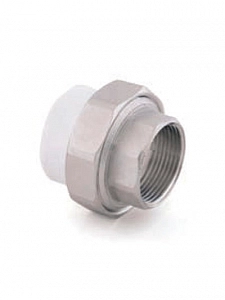 Муфта комб.разъем. ППР 1 Ш х20  Valfex/Rosturplast  (уп.20шт)