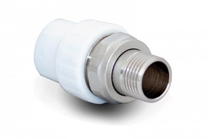 Муфта с американкой ППР 3/4 Ш х25 д/радиатора  Valfex/Rosturplast